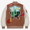 The Iconic Collaboration: Jordan x Travis Scott Varsity Jacket