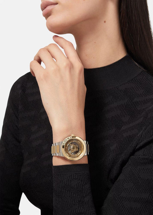 Unveiling the Women's Swiss Automatic 'MEDUSA INFINITE SKELETON' Watch genuineauthenticbrand.shop Staff Medusa, Swiss, Swiss Automatic, Versace, Versace Watch, Watch, Watch for Women, Women's Watch Genuineauthenticbrand genuineauthenticbrand.shop