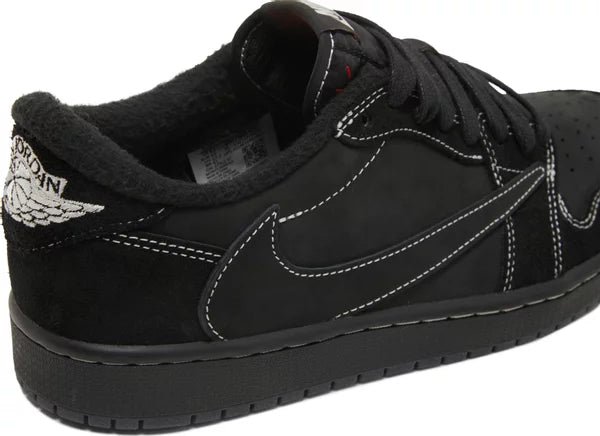 Travis Scott x Air Jordan 1 Retro Low OG 'Black Phantom' for Kids - Genuineauthenticbrand  