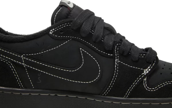 Travis Scott x Air Jordan 1 Retro Low OG 'Black Phantom' for Kids - Genuineauthenticbrand  