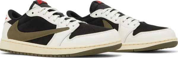 Travis Scott x Wmns Air Jordan 1 Retro Low OG 'Olive' for Kids - Genuineauthenticbrand  