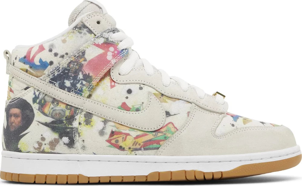 Supreme x Dunk High SB 'Rammellzee' Nike SB Dunk High Supreme Rammellzee - Genuineauthenticbrand  