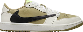 Travis Scott x Air Jordan 1 Low Golf 'Neutral Olive' 2023 - Genuineauthenticbrand  