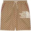 Gucci x The North Face Shorts 'Beige/Ebony' for Unisex