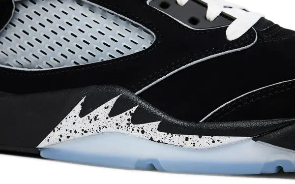 Air Jordan 5 Retro OG 'Black Metallic Reimagined' Sneakers for Men