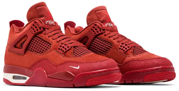 Nigel Sylvester x Air Jordan 4 Retro OG SP 'Brick By Brick' Sneakers for Unisex