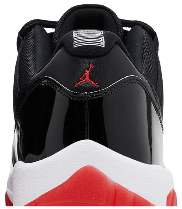 Air Jordan 11 Retro Low 'Bred' 2025 Sneakers for Unisex