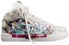 Louis Vuitton x Air Force 1 Mid 'Graffiti' Sneakers for Unisex