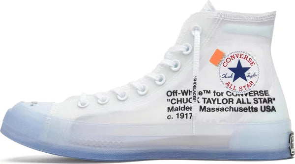 Off-White x Chuck 70 'The Ten' Converse Chuck Taylor All-Star Vulcanized Hi Off-White - Genuineauthenticbrand