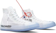 Off-White x Chuck 70 'The Ten' Converse Chuck Taylor All-Star Vulcanized Hi Off-White - Genuineauthenticbrand