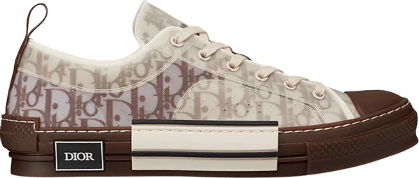 Dior B23 Low 'Dior Oblique - Coffee' Canvas - Genuineauthenticbrand  