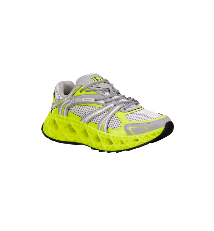 Dior B35 NXXT Sneaker – Limited and Numbered Edition in Neon Yellow & Light Gray