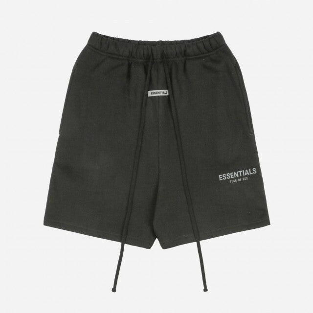 Fear Of God Essential 2021 Spring-Summer Black Shorts Apparel Collection - Genuineauthenticbrand  