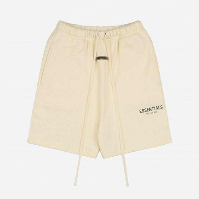 Fear Of God Essential 2021 Spring-Summer Cream Shorts Apparel Collection - Genuineauthenticbrand  