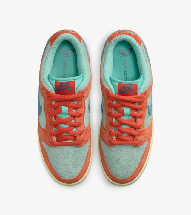 Nike SB Dunk Low Orange and Emerald Rise Nike Genuineauthenticbrand