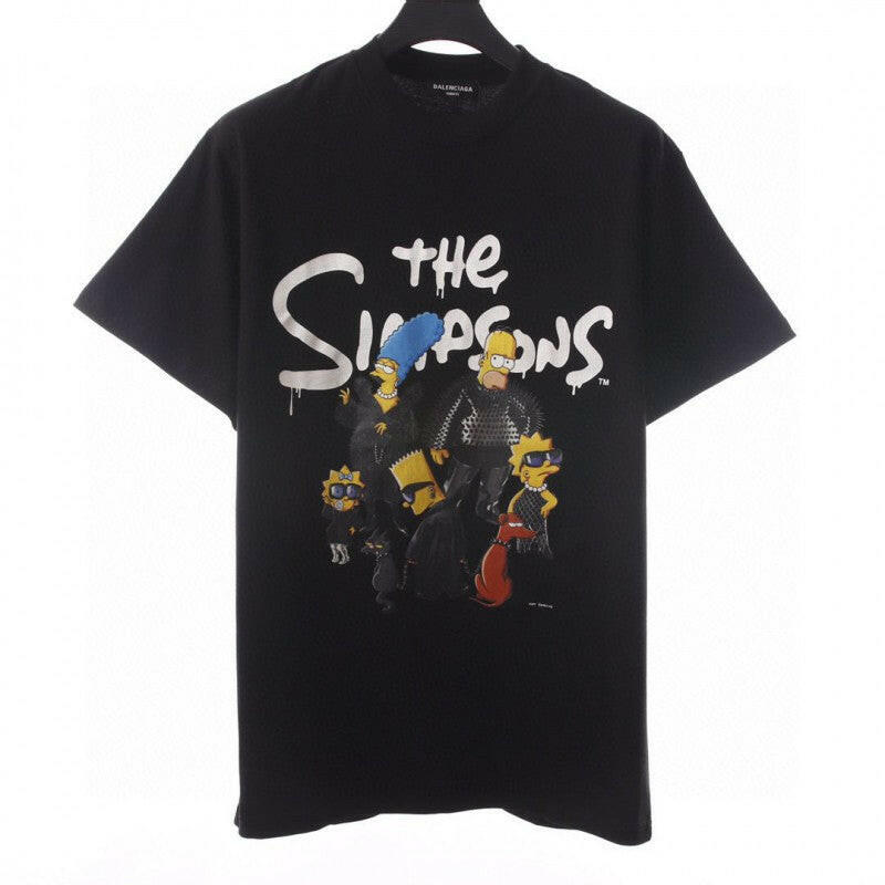 Balenciaga × Simpson Black Shirts Apparel Collection - Genuineauthenticbrand  