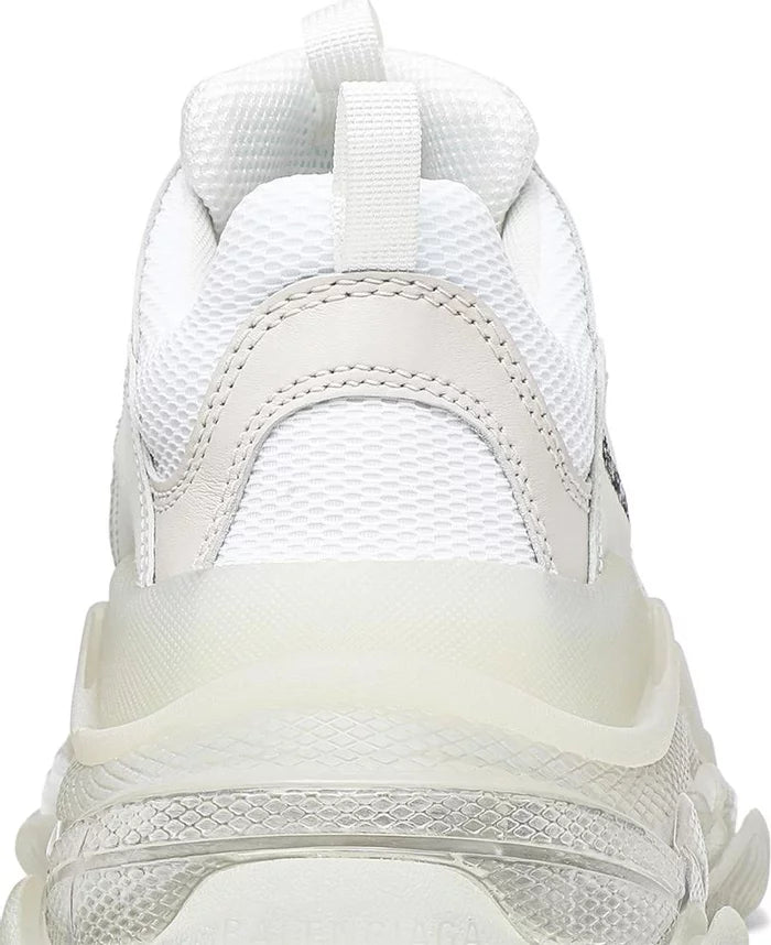 Balenciaga Triple S Clear Sole Triple White Wmns 'White Clear Sole' - Genuineauthenticbrand  