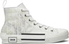 Dior B23 High Top 'Dior Oblique 'White' Sneakers - Genuineauthenticbrand  