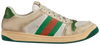 Gucci Screener Distressed 'Green Orange' for Men