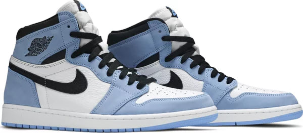 Air Jordan 1 Retro High OG 'University Blue' Sneakers for Men - Genuineauthenticbrand  