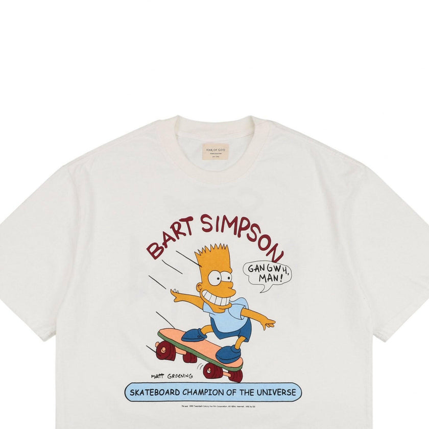 FEAR OF GOD ESSENTIALS X BART SIMPSON T-SHIRT 2019 SPRING-SUMMER APPAREL COLLECTION - Genuineauthenticbrand  