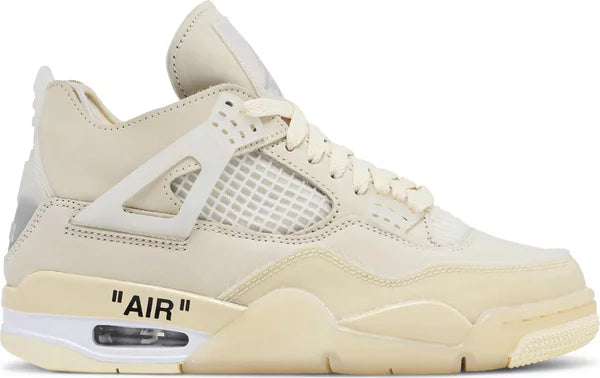 Off-White™ x Air Jordan 4 Retro Cream Sail (2020) Sneakers for Women - Genuineauthenticbrand  