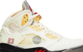Air Jordan 5 Retro Off-White Sail Off-White x Air Jordan 5 SP 'Sail' - Genuineauthenticbrand  
