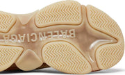 Balenciaga Triple S Clear Sole Crystal Beige Nude Sneakers for Women - Genuineauthenticbrand  