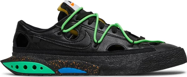 Blazer Low x Off-White Black and Electro Green (2022) Sneakers for Unisex - Genuineauthenticbrand  