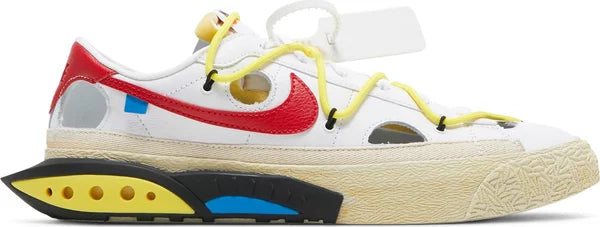 Blazer Low x Off-White White and University Red (2022) Sneakers for Unisex - Genuineauthenticbrand  