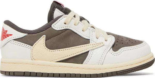 Travis Scott x Air Jordan 1 Low OG 'Reverse Mocha' for Kids - Genuineauthenticbrand  