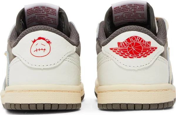 Travis Scott x Air Jordan 1 Low OG 'Reverse Mocha' for Kids - Genuineauthenticbrand  
