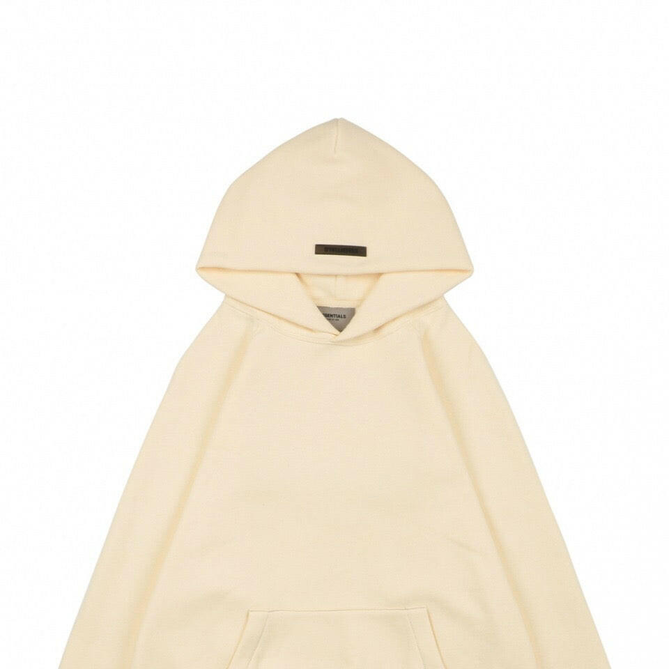 Fear Of God Essential 2021 Fall-Winter Cream Hoodie Apparel Collection - Genuineauthenticbrand  
