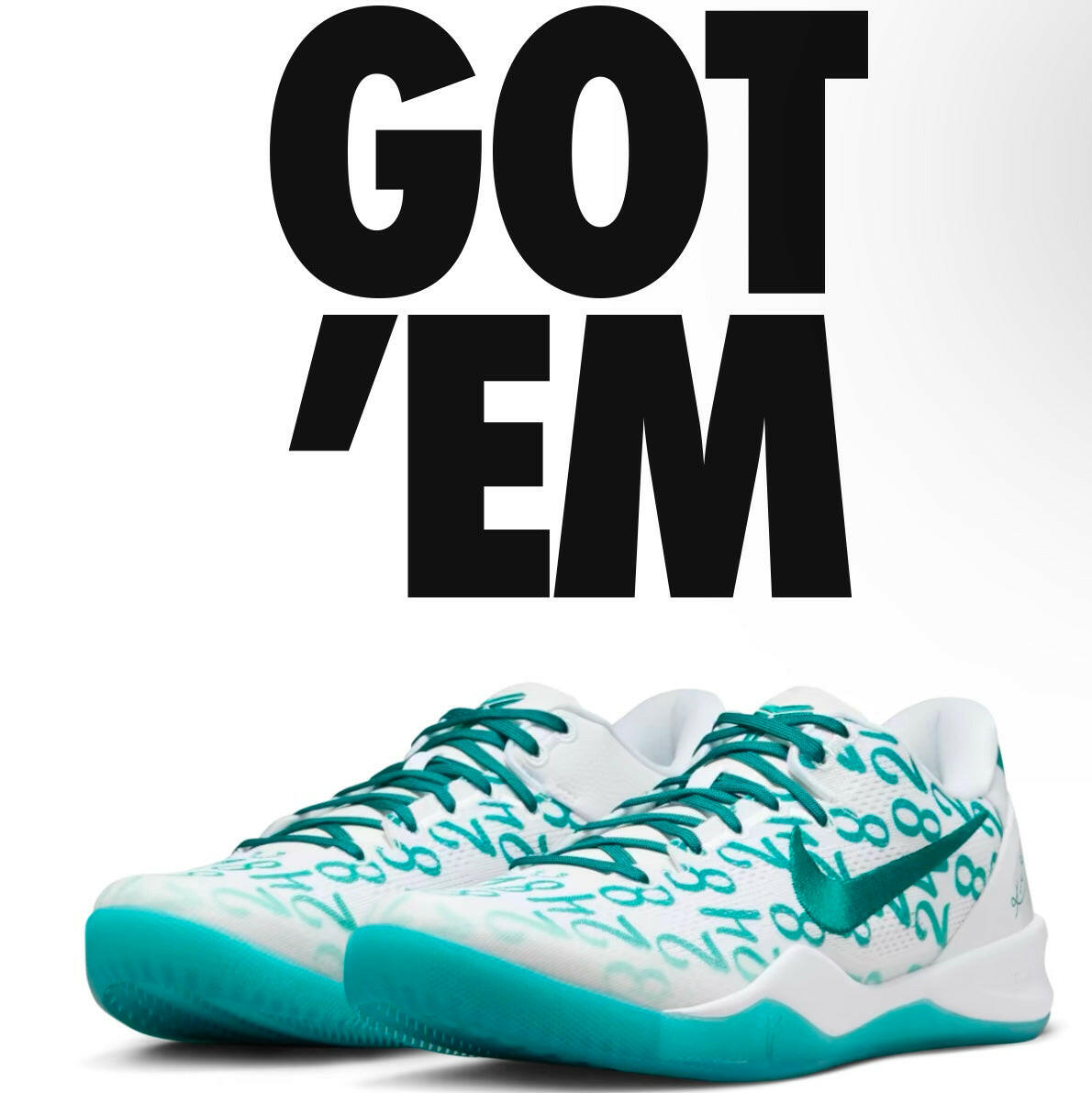 Kobe 8 Protro White 