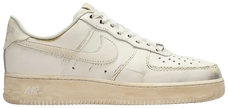 Air Force 1 Low ‘Smoke and Mirrors Pack Dirty Triple White’ 2025 White Distressed Leather Edition