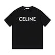 Celine Black T-shirts Designer Apparel Colletion 2022 - Genuineauthenticbrand  