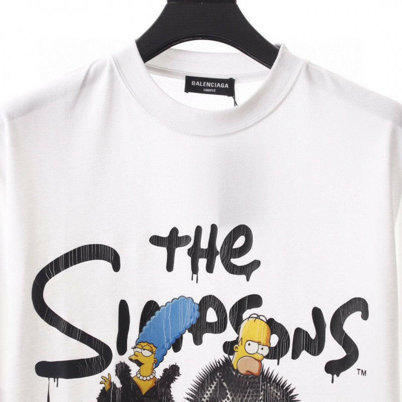 Balenciaga × Simpson White Shirts Apparel Collection - Genuineauthenticbrand  