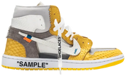 The Shoe Surgeon x Air Jordan 1 High 'Off-White Canary Yellow Luxe' for Unisex