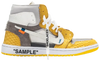 The Shoe Surgeon x Air Jordan 1 High 'Off-White Canary Yellow Luxe' for Unisex