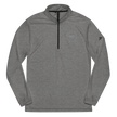 adidas x Genuine Authentic Brand Embroidered Logo Quarter zip pullover - Black Heather / S - Black Heather / M - Black Heather / L - Black Heather / XL - Black Heather / 2XL - Black Heather / 3XL - Black Heather / 4XL