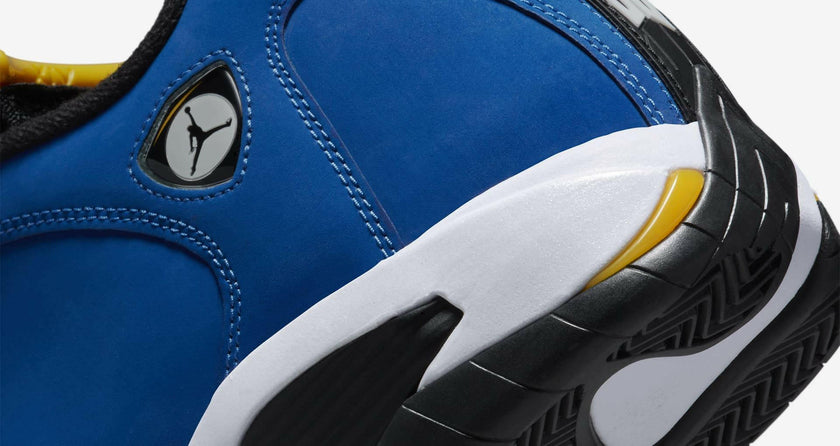 Air Jordan 14 'Laney' Varstiy Royal Maize Sneakers for Men - Genuineauthenticbrand