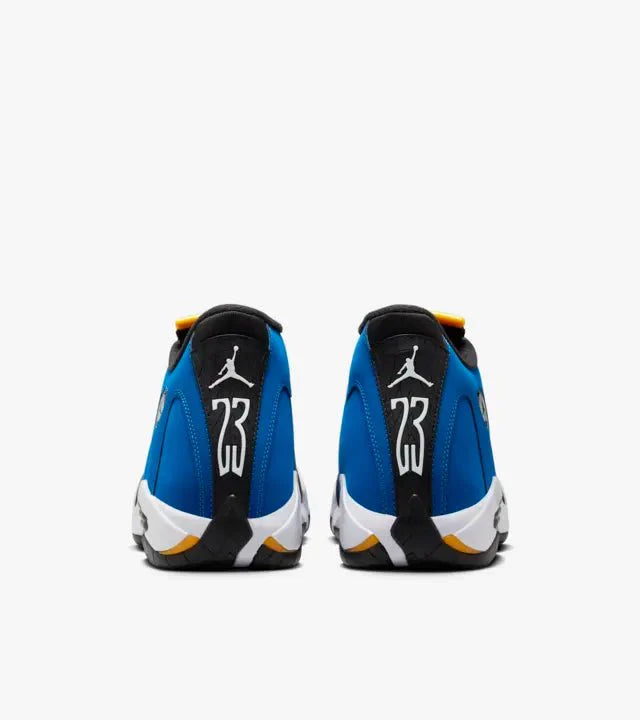 Air Jordan 14 'Laney' Varstiy Royal Maize Sneakers for Men - Genuineauthenticbrand