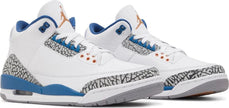 Air Jordan 3 Retro 'Washington Wizards' True Blue Sneakers for Men - Genuineauthenticbrand
