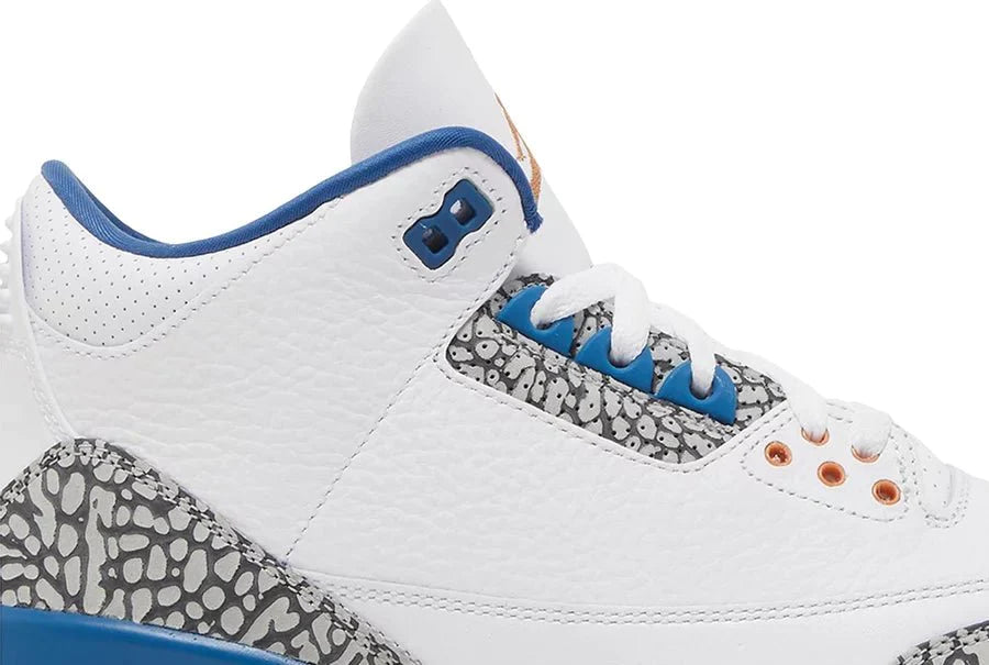 Air Jordan 3 Retro 'Washington Wizards' True Blue Sneakers for Men - Genuineauthenticbrand