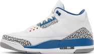 Air Jordan 3 Retro 'Washington Wizards' True Blue Sneakers for Men - Genuineauthenticbrand