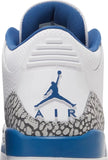 Air Jordan 3 Retro 'Washington Wizards' True Blue Sneakers for Men - Genuineauthenticbrand