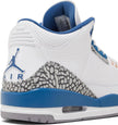Air Jordan 3 Retro 'Washington Wizards' True Blue Sneakers for Men - Genuineauthenticbrand