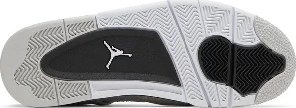 Air Jordan 4 Retro 'Military Black' Sneakers for Men - Genuineauthenticbrand