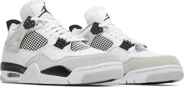 Air Jordan 4 Retro 'Military Black' Sneakers for Men - Genuineauthenticbrand