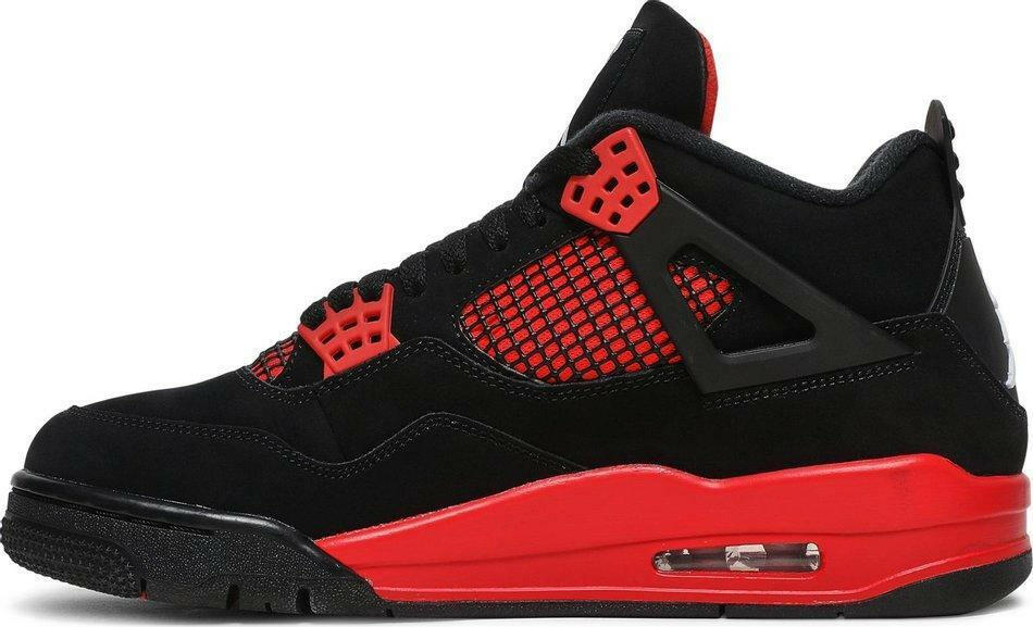 Air Jordan 4 Retro Red Thunder (2022) Sneakers for Men - Genuineauthenticbrand